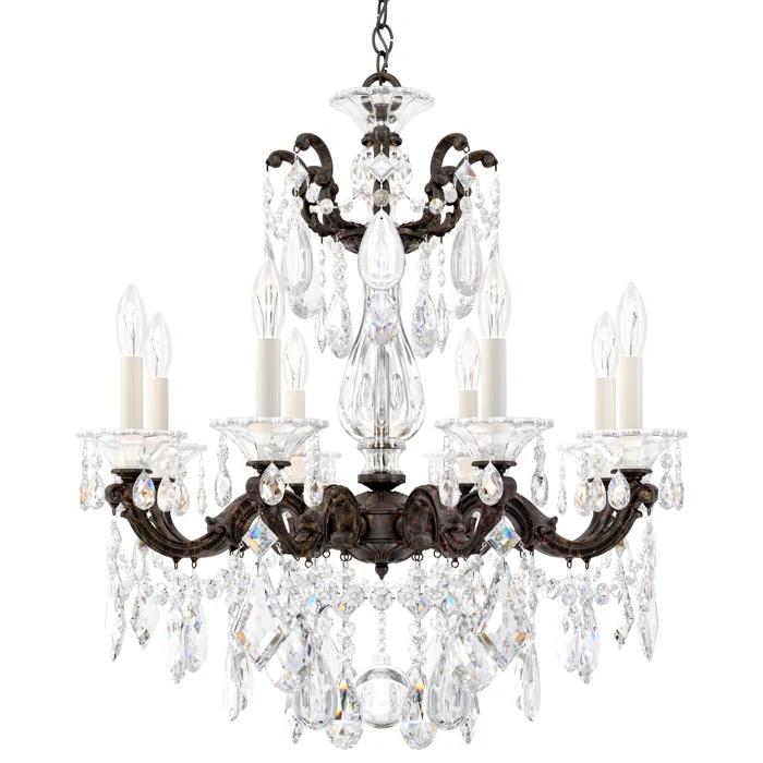 La Scala 8 - Light Glass Classic / Traditional Chandelier