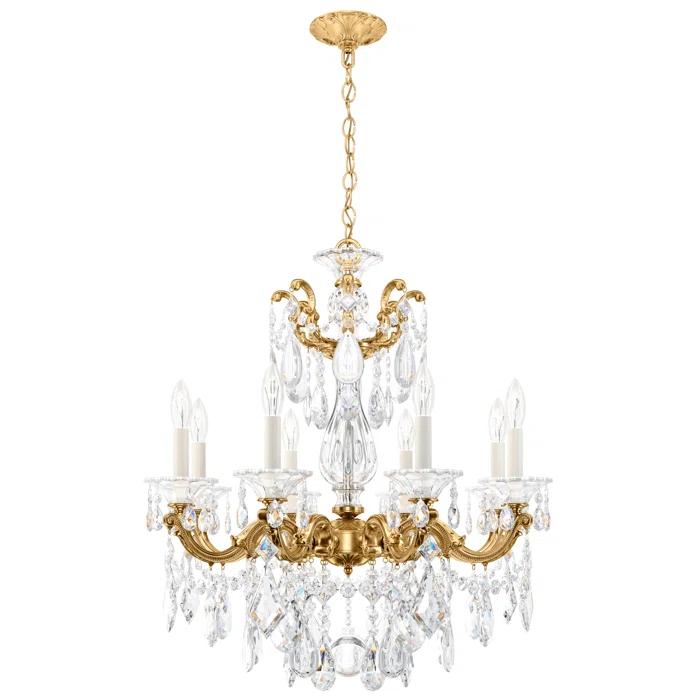 La Scala 8 - Light Glass Classic / Traditional Chandelier