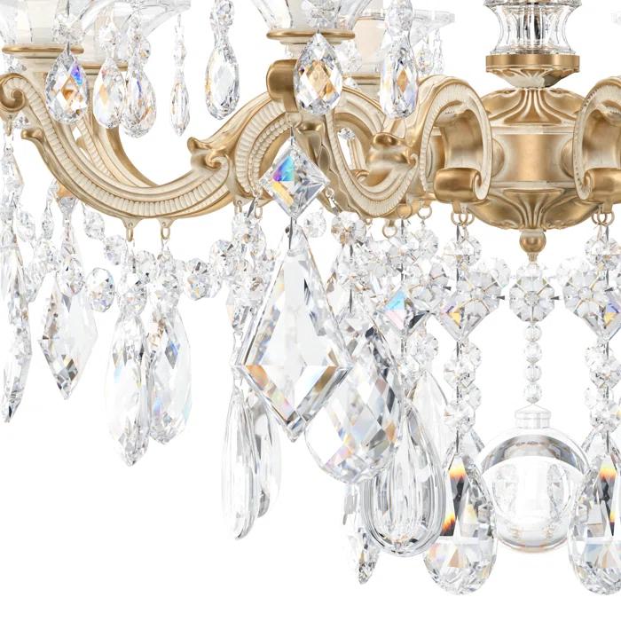 La Scala 8 - Light Glass Classic / Traditional Chandelier