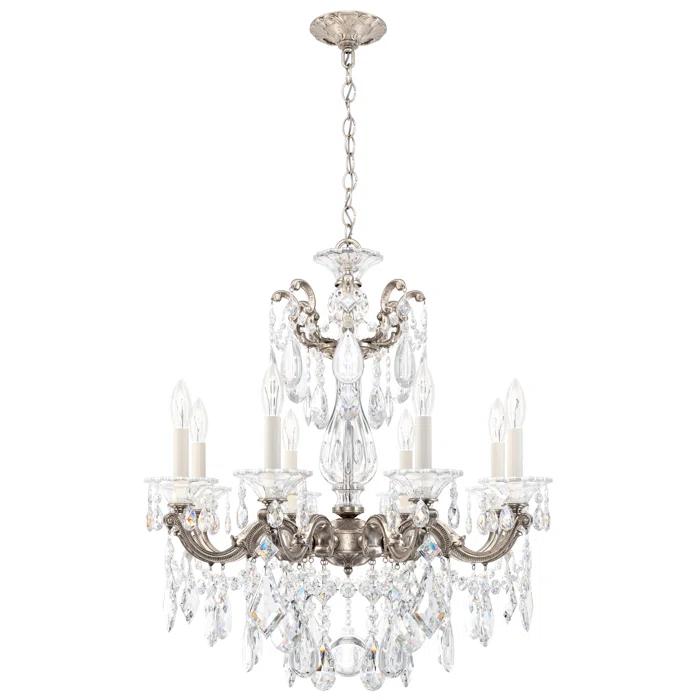 La Scala 8 - Light Glass Classic / Traditional Chandelier