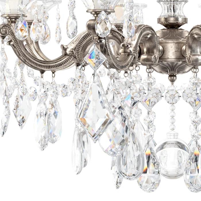 La Scala 8 - Light Glass Classic / Traditional Chandelier
