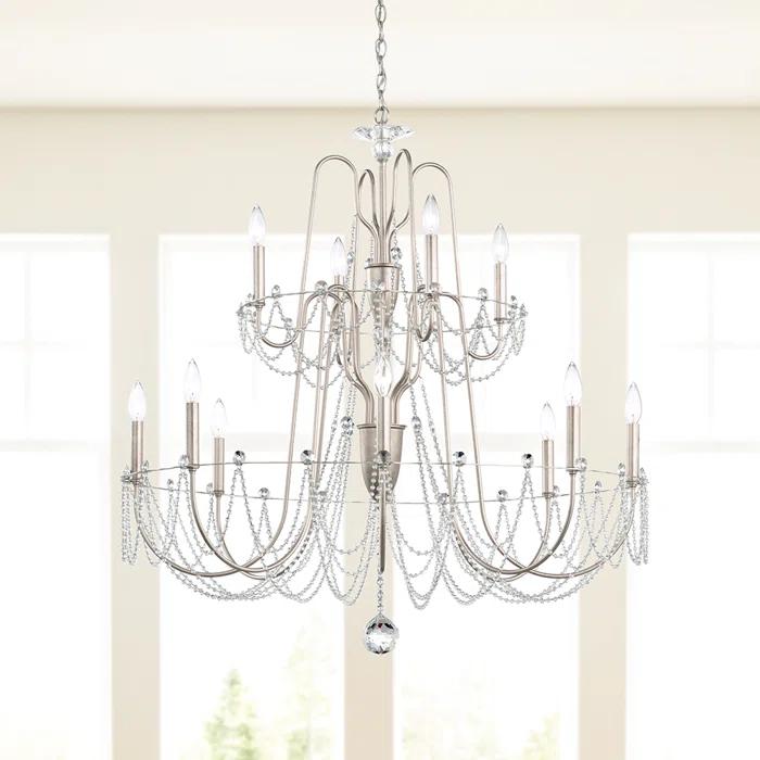 Esmery 12 - Light Classic / Traditional Chandelier