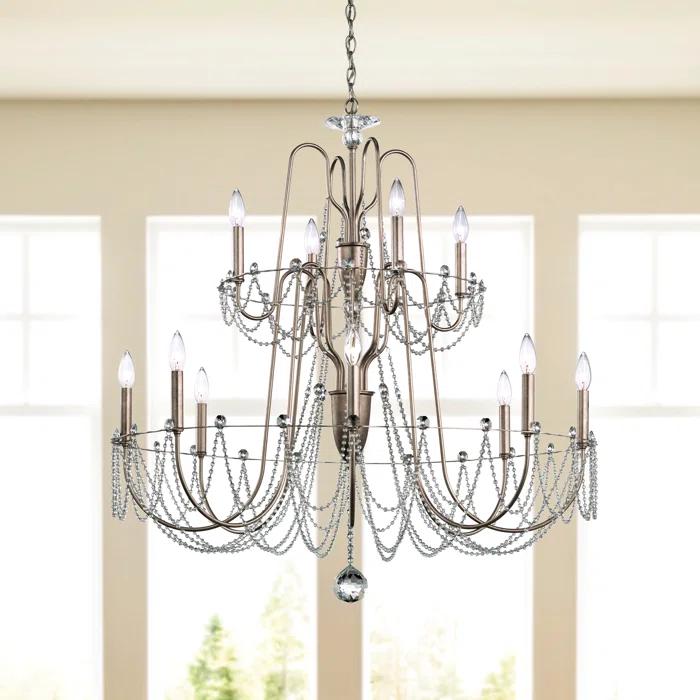 Esmery 12 - Light Classic / Traditional Chandelier