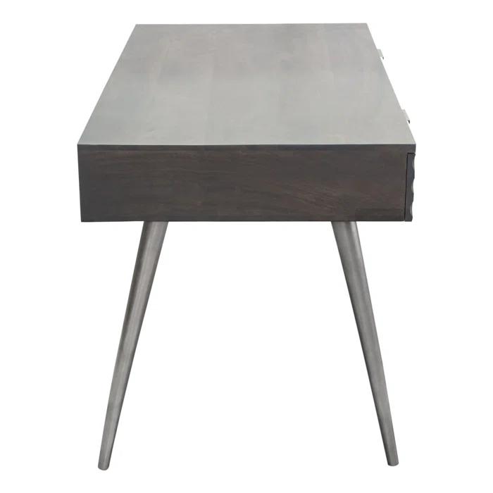 Petra Solid Wood Top Writing Desk