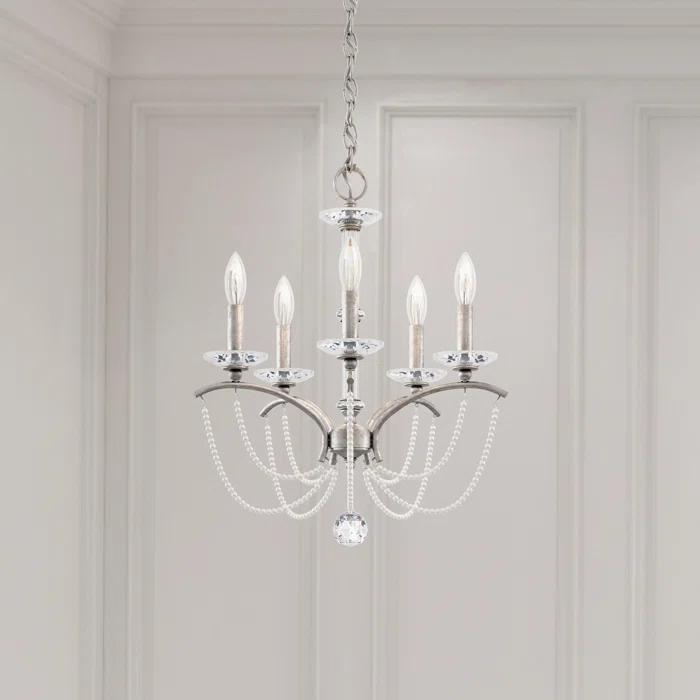 Priscilla 5 - Light Dimmable Classic / Traditional Chandelier