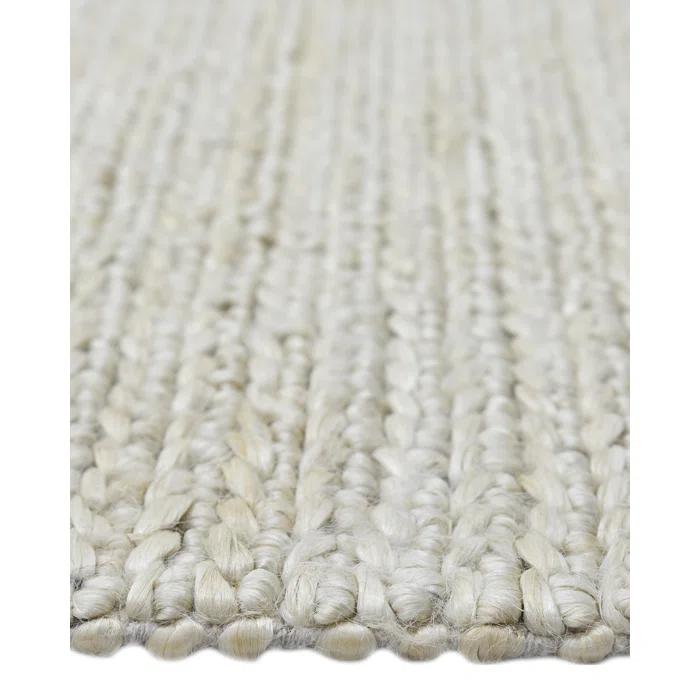 Wayne Jute Beige 9 ft. x 12 ft. Hand Woven Contemporary Transitional Area Rug