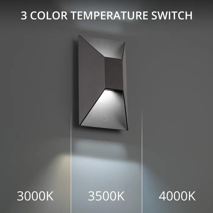 Maglev Aluminum LED Flush Mounted Sconce