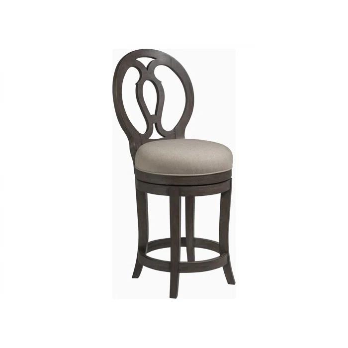 Artistica Home Cohesion Swivel Upholstered Counter Stool