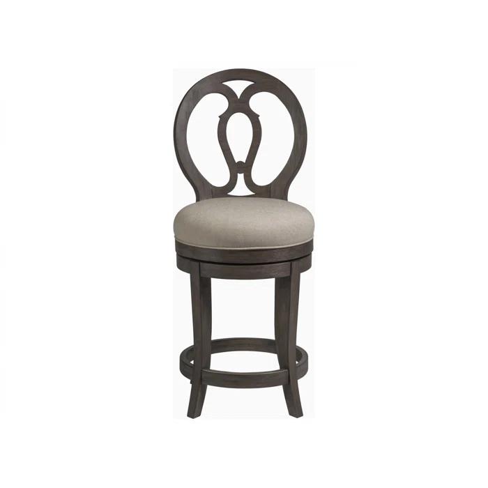 Artistica Home Cohesion Swivel Upholstered Counter Stool