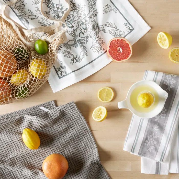 Martha Stewart Iris Lint-Free Towel 3-Pack Set & Reviews | Wayfair