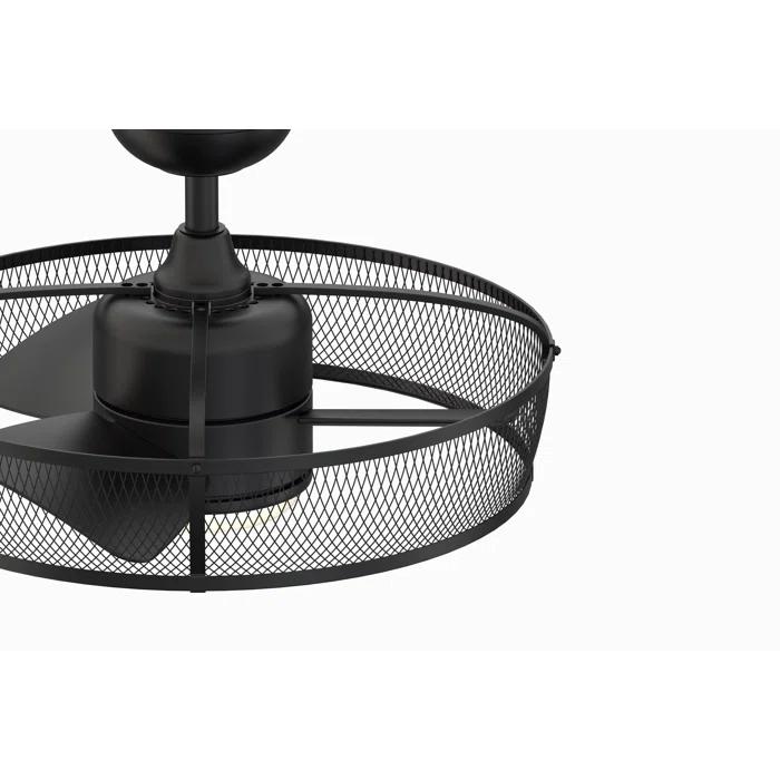 Fanimation Henry 20 Black Indoor/Outdoor Ceiling Fan