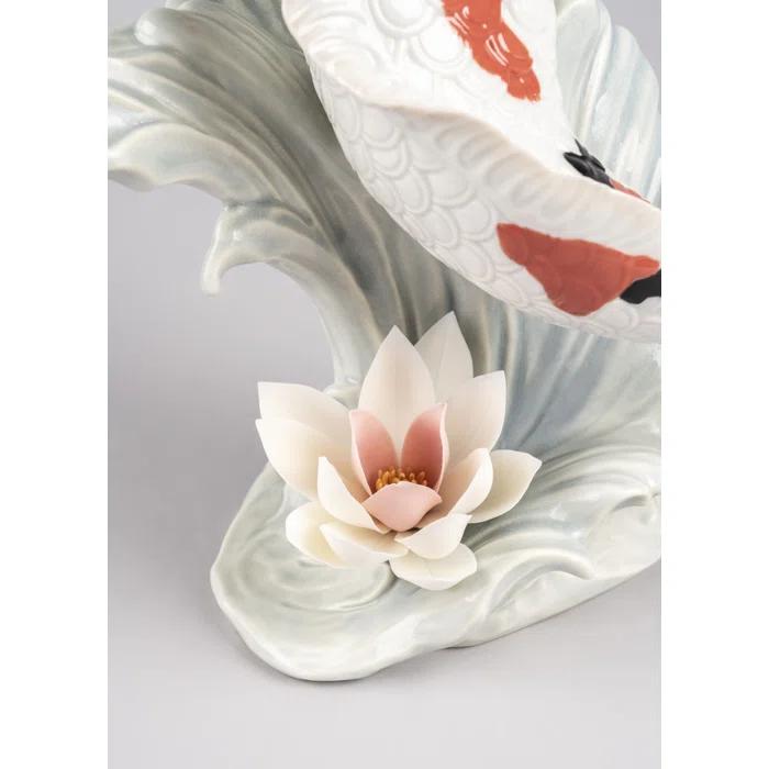 Lladro Koi Figurine