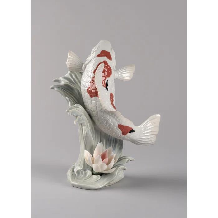 Lladro Koi Figurine