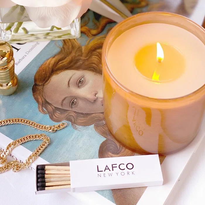 LAFCO New York Amber Black Vanilla Classic Signature Candle | Wayfair