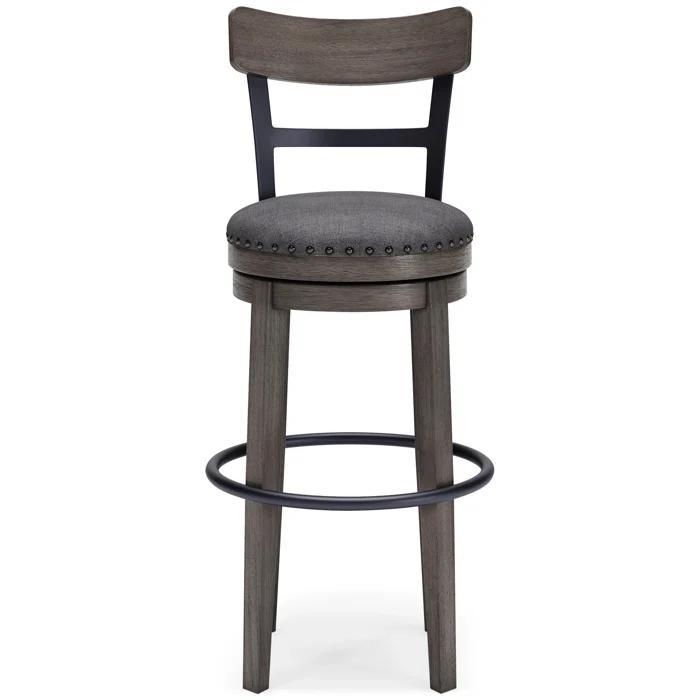 Red Barrel Studio® Obdulio Swivel Upholstered Counter Stool