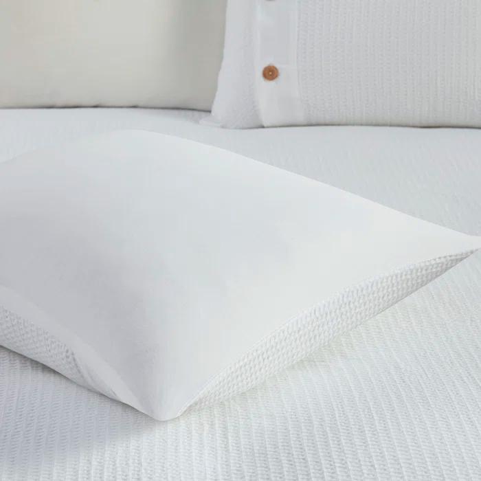 Marcus 3 Piece Cotton Waffle Weave Duvet Cover Set