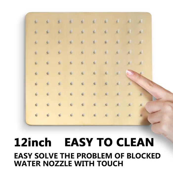 CASAINC All-In-One Kit with Rough in-Valve CS3602-12BG