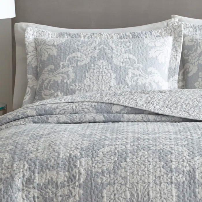 Laura Ashley Venetia Reversible Cotton Quilt Set