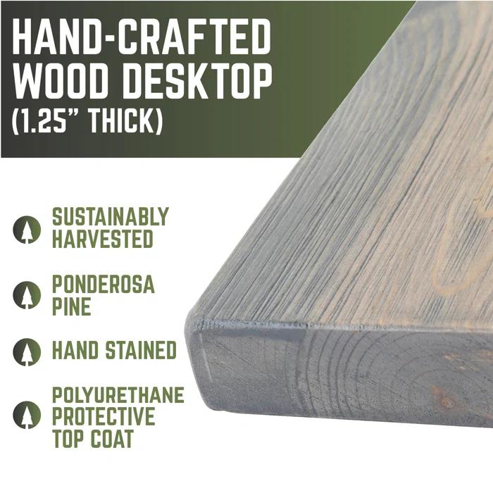 24 In. X 48 In. X 1.25 In. RESTORE Office Desk Wood Top