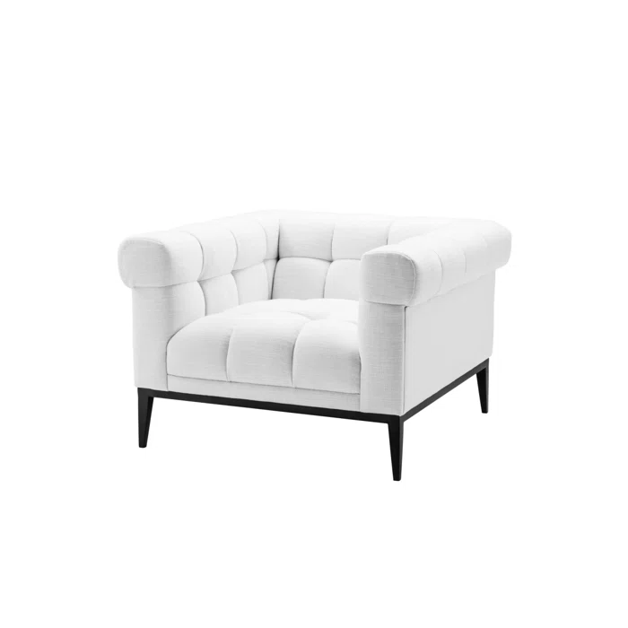 Aurelio Upholstered Chesterfield Chair