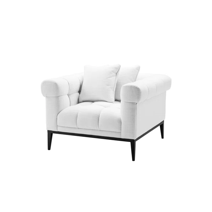 Aurelio Upholstered Chesterfield Chair