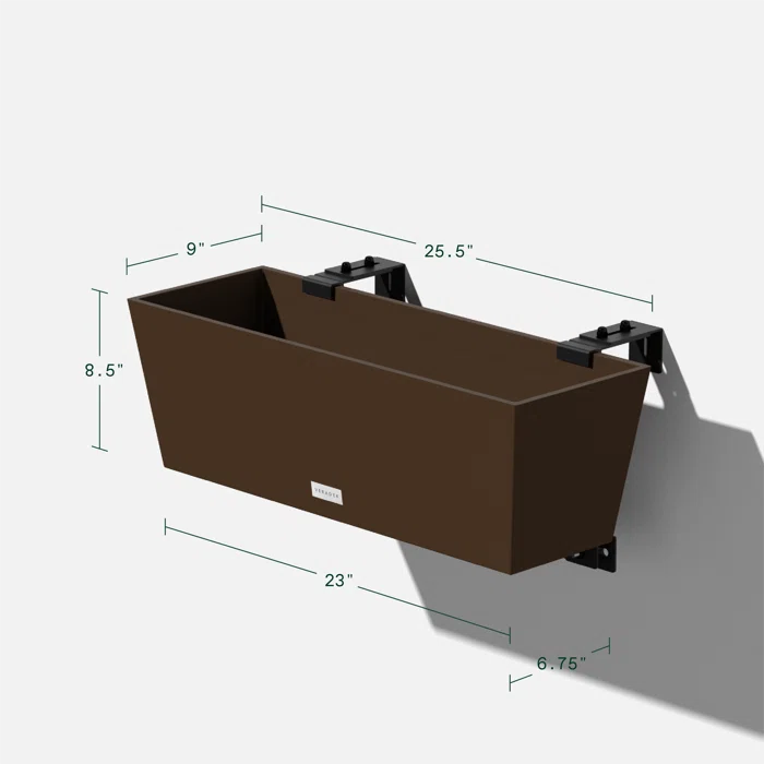 Pure Series Railing Planter