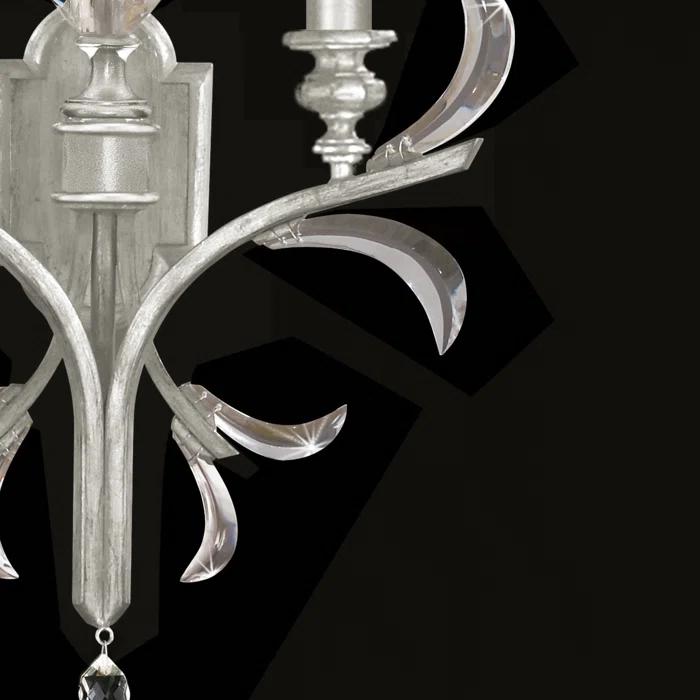 Fine Art Handcrafted Lighting Beveled Arcs 32" Sconce