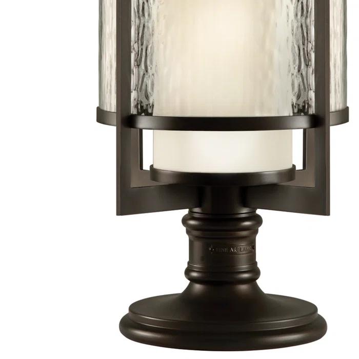 Fine Art Handcrafted Lighting Singapore Moderne Hammered Pier Mount Light