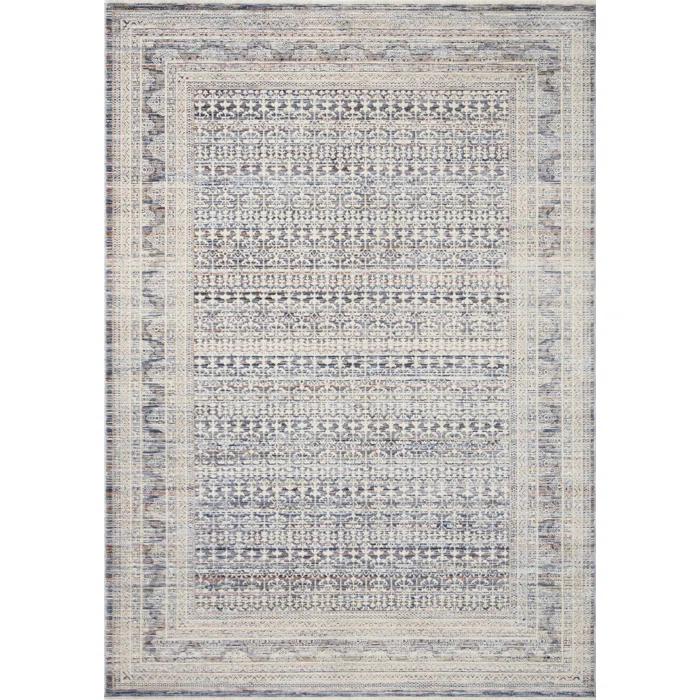 Zuma Rug by Amber Lewis x Loloi - Ocean and Multicolor / 9'6" x 13'1"