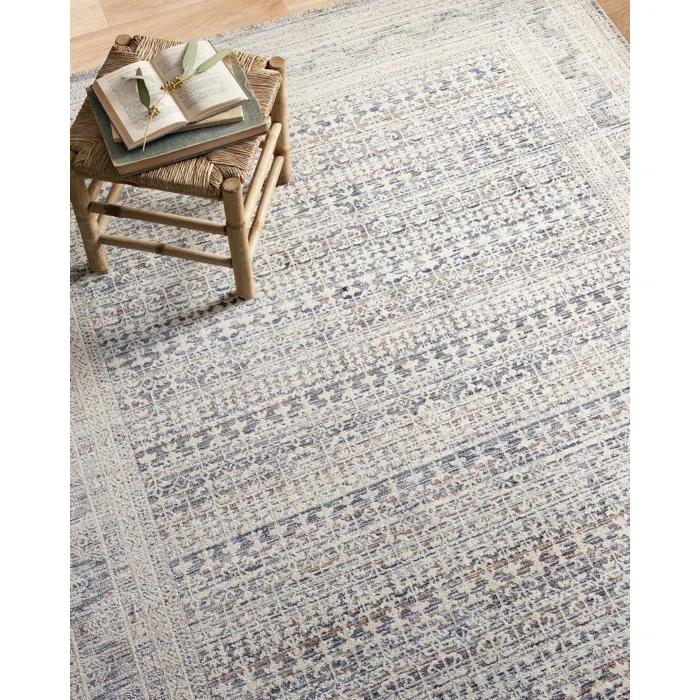 Zuma Rug by Amber Lewis x Loloi - Ocean and Multicolor / 9'6" x 13'1"
