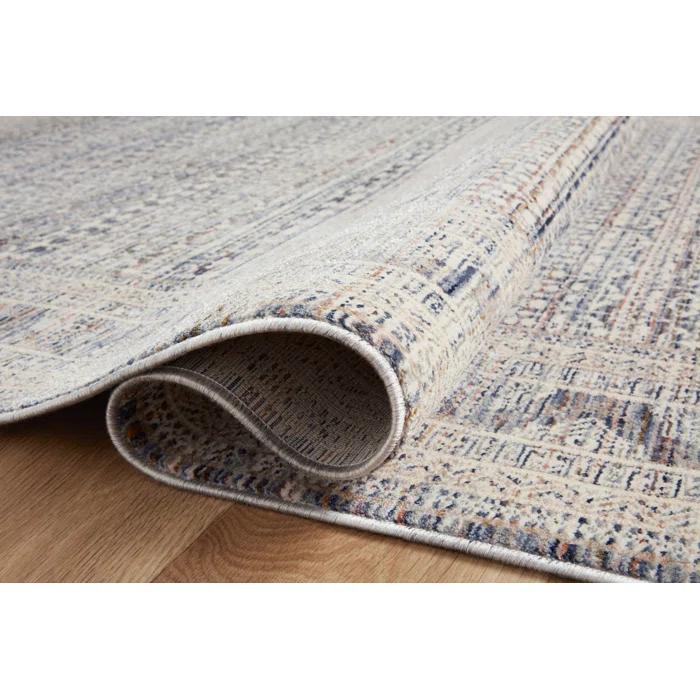 Zuma Rug by Amber Lewis x Loloi - Ocean and Multicolor / 9'6" x 13'1"