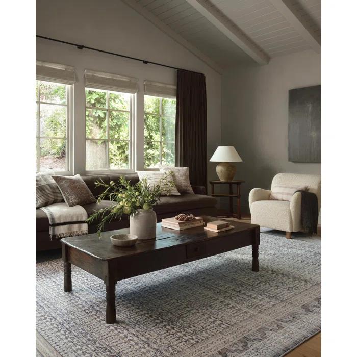 Zuma Rug by Amber Lewis x Loloi - Ocean and Multicolor / 9'6" x 13'1"