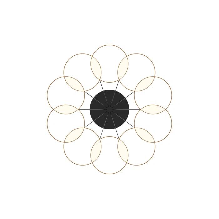 Maestro 1 - Light LED Unique/Statement Pendant