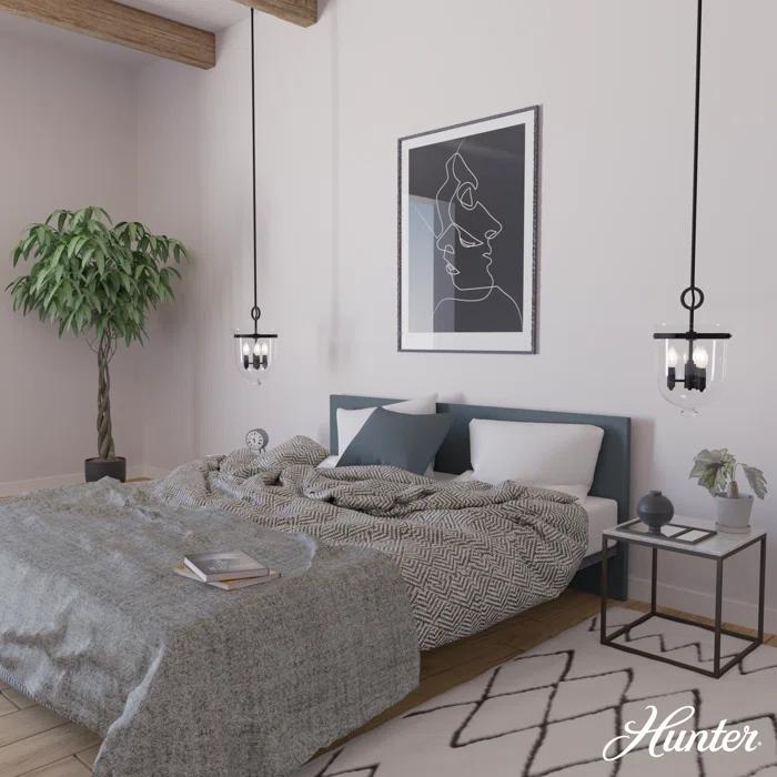 Hunter Fan Belltown 3 Light Urn Pendant