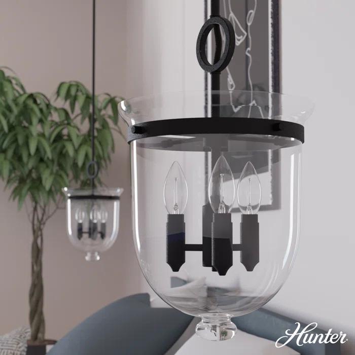 Hunter Fan Belltown 3 Light Urn Pendant
