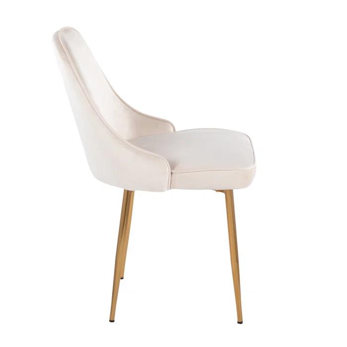 Stanca 20'' H Velvet Upholstered Side Chair