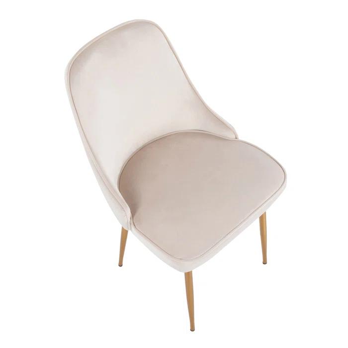 Stanca 20'' H Velvet Upholstered Side Chair