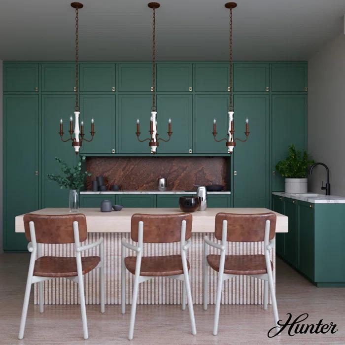 Teren 4 - Light Unique / Statement Drum Chandelier