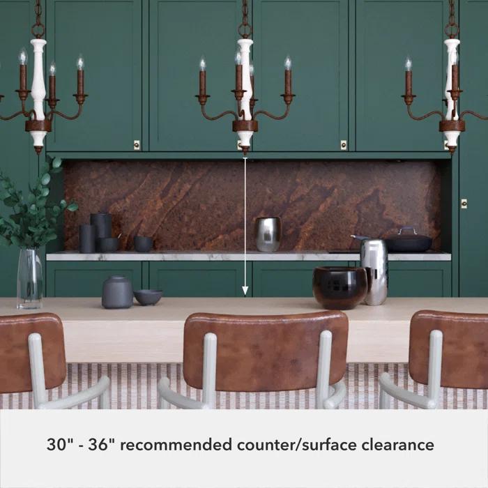 Teren 4 - Light Unique / Statement Drum Chandelier