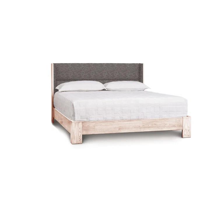Sloane Upholstered Wingback Bed