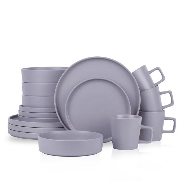 Stone Lain Cleo 16-Piece Dinnerware Set Stoneware