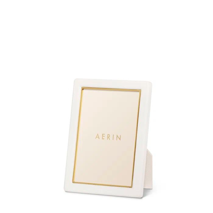 Piero Leather Picture Frame with Mat