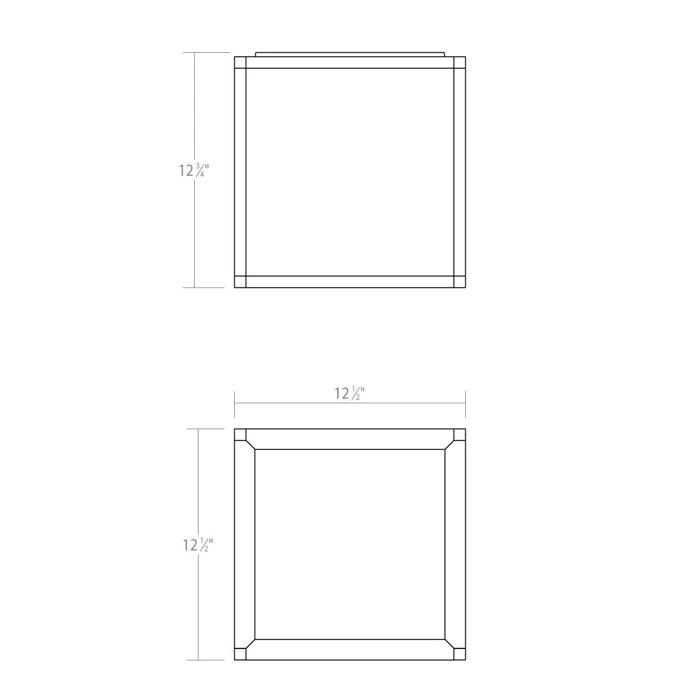 Cubix LED Flush Mount