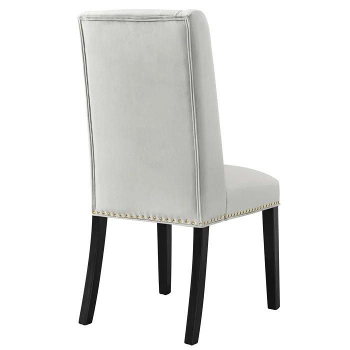 Modway Baron Performance Velvet Dining Chairs by Modway (Set of 2)