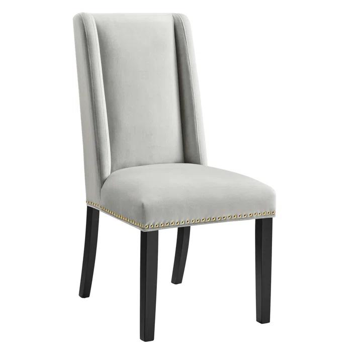 Modway Baron Performance Velvet Dining Chairs by Modway (Set of 2)