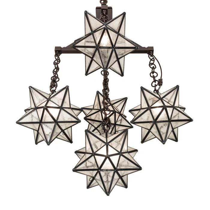 Moravian 5 - Light Dimmable Chandelier
