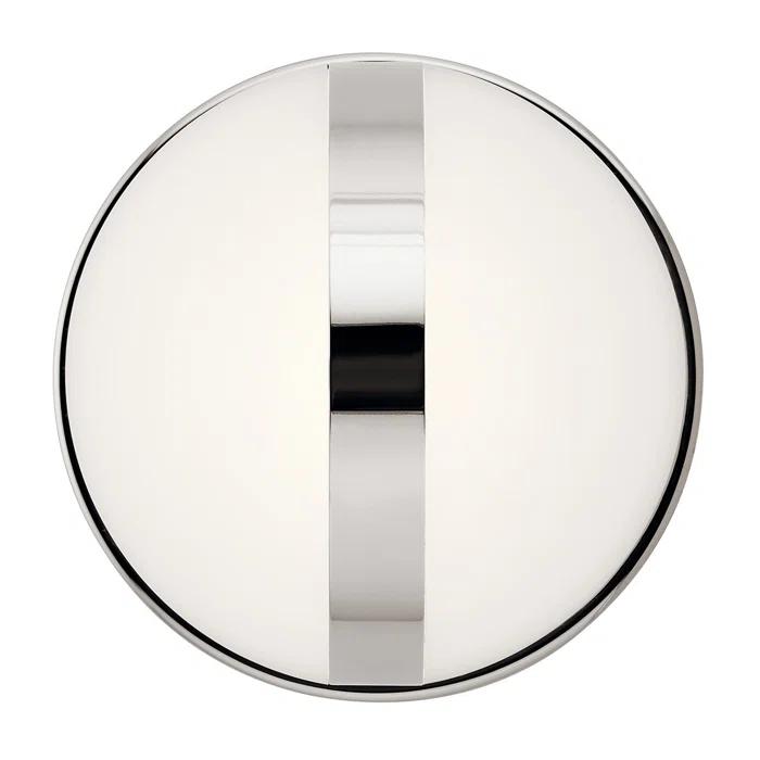 5.25 Inch 12W 1 Led Wall Sconce-Polished Nickel Finish Elan Lighting 85090Pn