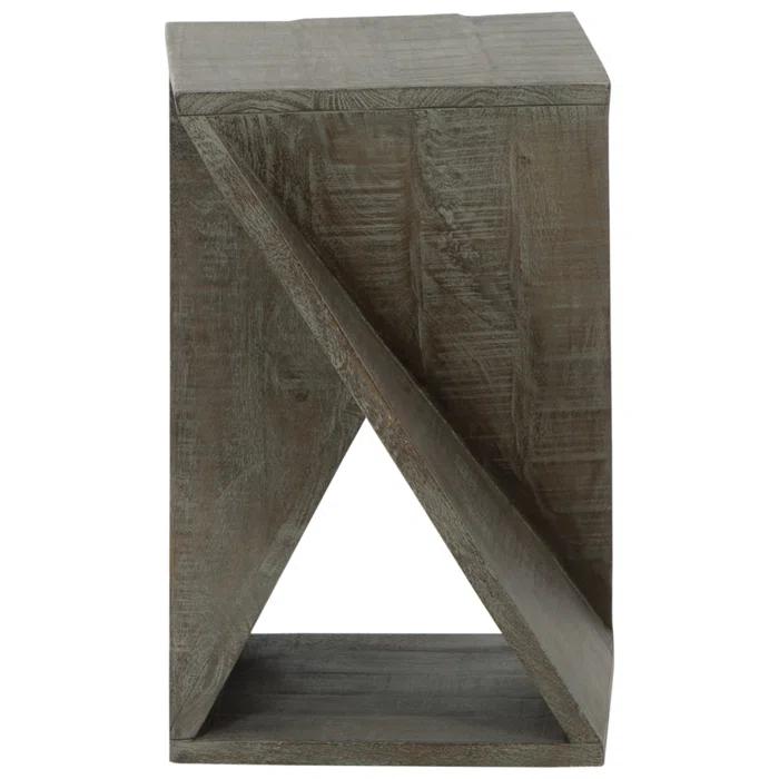 Millwood Pines Edu Solid Wood End Table