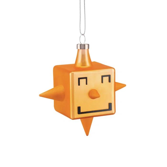 Alessi Le Palle Quadrate Glass Astrology & Stars Hanging Figurine Ornament