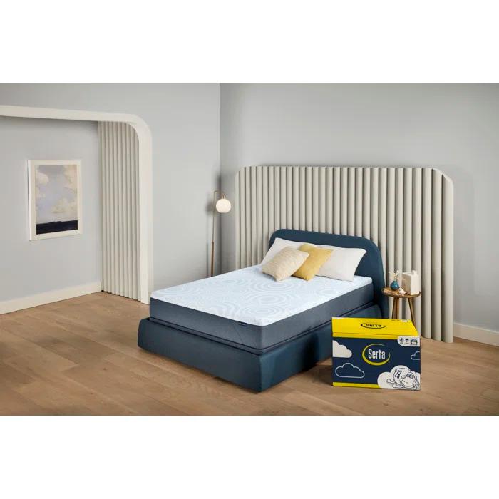 Serta Serta Perfect Sleeper Nestled Night Medium Firm 10" Memory Foam Mattress